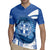 Greece Independence Day Rugby Jersey Greek Pattern With Dolphins