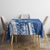 Greece Independence Day Tablecloth Greek Pattern With Dolphins