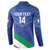 Custom Italy Volleyball Button Sweatshirt 2025 Gli Azzurri