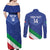 Custom Italy Volleyball Couples Matching Off Shoulder Maxi Dress and Long Sleeve Button Shirt 2025 Gli Azzurri