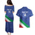 Custom Italy Volleyball Couples Matching Puletasi and Hawaiian Shirt 2025 Gli Azzurri