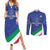 Custom Italy Volleyball Couples Matching Summer Maxi Dress and Long Sleeve Button Shirt 2025 Gli Azzurri