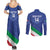 Custom Italy Volleyball Couples Matching Summer Maxi Dress and Long Sleeve Button Shirt 2025 Gli Azzurri