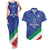 Custom Italy Volleyball Couples Matching Tank Maxi Dress and Hawaiian Shirt 2025 Gli Azzurri