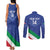 Custom Italy Volleyball Couples Matching Tank Maxi Dress and Long Sleeve Button Shirt 2025 Gli Azzurri