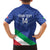 Custom Italy Volleyball Family Matching Long Sleeve Bodycon Dress and Hawaiian Shirt 2025 Gli Azzurri