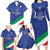 Custom Italy Volleyball Family Matching Long Sleeve Bodycon Dress and Hawaiian Shirt 2025 Gli Azzurri