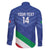 Custom Italy Volleyball Family Matching Long Sleeve Bodycon Dress and Hawaiian Shirt 2025 Gli Azzurri