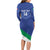 Custom Italy Volleyball Family Matching Long Sleeve Bodycon Dress and Hawaiian Shirt 2025 Gli Azzurri