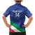 Custom Italy Volleyball Family Matching Mermaid Dress and Hawaiian Shirt 2025 Gli Azzurri