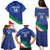 Custom Italy Volleyball Family Matching Puletasi and Hawaiian Shirt 2025 Gli Azzurri