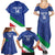 Custom Italy Volleyball Family Matching Summer Maxi Dress and Hawaiian Shirt 2025 Gli Azzurri