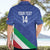 Custom Italy Volleyball Hawaiian Shirt 2025 Gli Azzurri