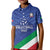 Custom Italy Volleyball Kid Polo Shirt 2025 Gli Azzurri