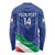 Custom Italy Volleyball Long Sleeve Shirt 2025 Gli Azzurri