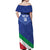 Custom Italy Volleyball Off Shoulder Maxi Dress 2025 Gli Azzurri