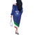 Custom Italy Volleyball Off The Shoulder Long Sleeve Dress 2025 Gli Azzurri