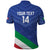 Custom Italy Volleyball Polo Shirt 2025 Gli Azzurri