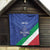 Custom Italy Volleyball Quilt 2025 Gli Azzurri