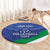 Custom Italy Volleyball Round Carpet 2025 Gli Azzurri