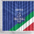 Custom Italy Volleyball Shower Curtain 2025 Gli Azzurri