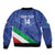 Custom Italy Volleyball Sleeve Zip Bomber Jacket 2025 Gli Azzurri