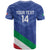 Custom Italy Volleyball T Shirt 2025 Gli Azzurri