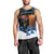 Israel Memorial Day Men Tank Top Red Everlasting Flower With Candle Light