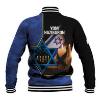 Yom HaZikaron Israel Baseball Jacket We Will Always Remember Camouflage Style