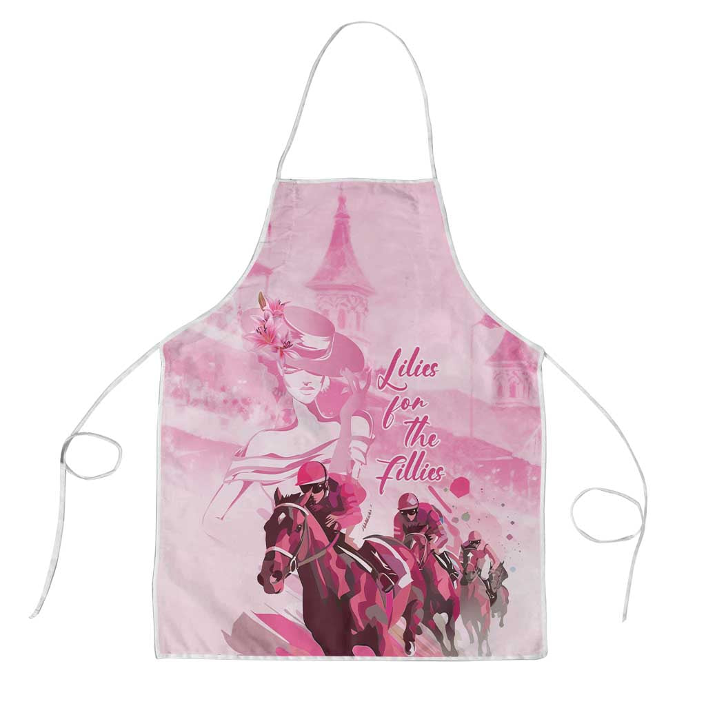 Kentucky Horse Racing Oaks Apron Lilies For The Fillies