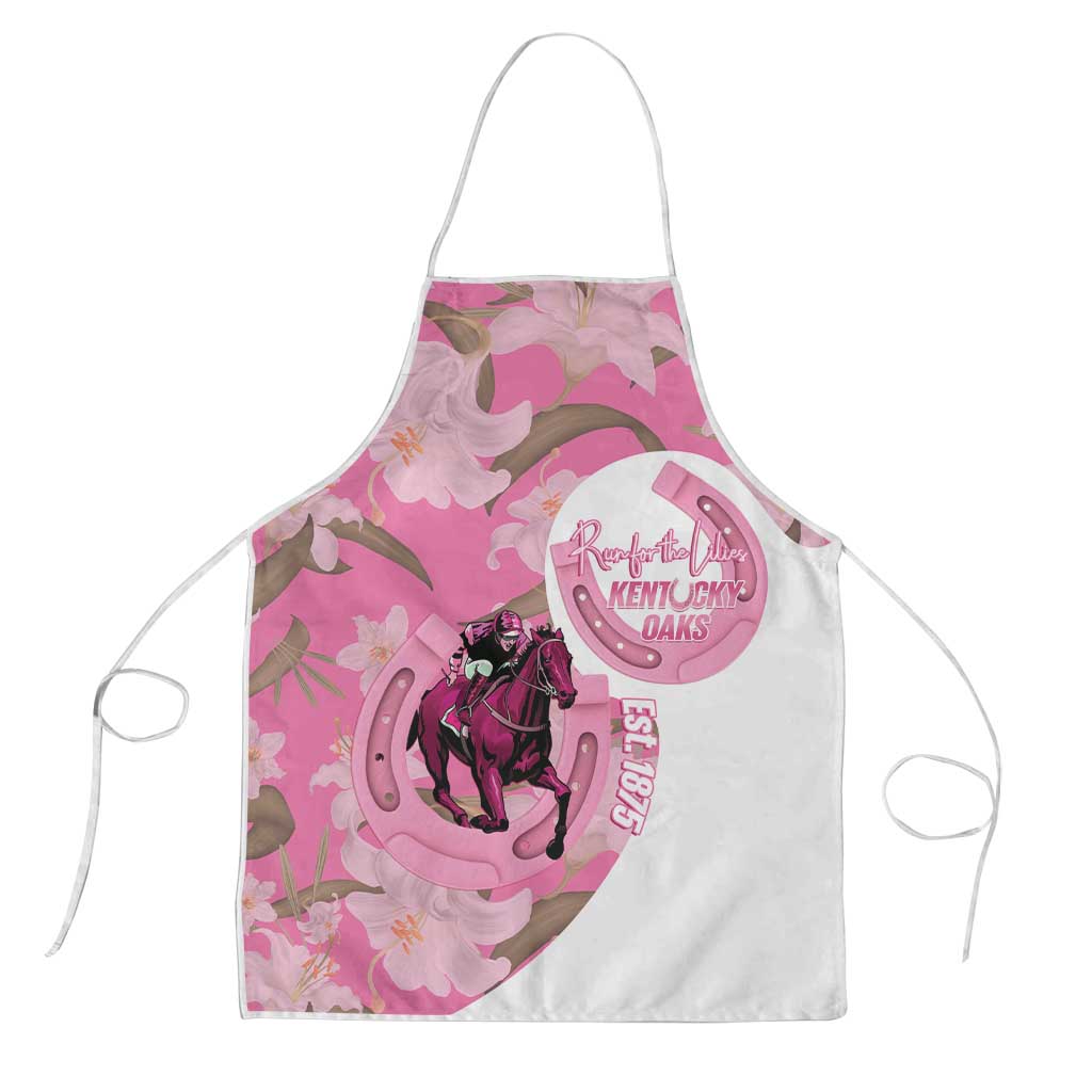 Kentucky Horse Racing Oaks Apron Est 1875 Run For The Lilies