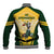 South Africa Rugby Baseball Jacket 2023 World Cup Springboks Mascot - Wonder Print Shop