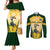 south-africa-rugby-couples-matching-mermaid-dress-and-long-sleeve-button-shirts-2023-world-cup-springboks-mascot