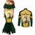 south-africa-rugby-couples-matching-mermaid-dress-and-long-sleeve-button-shirts-2023-world-cup-springboks-mascot