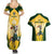 South Africa Rugby Couples Matching Summer Maxi Dress and Hawaiian Shirt 2023 World Cup Springboks Mascot - Wonder Print Shop