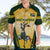 South Africa Rugby Hawaiian Shirt 2023 World Cup Springboks Mascot - Wonder Print Shop