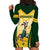 South Africa Rugby Hoodie Dress 2023 World Cup Springboks Mascot - Wonder Print Shop