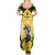 South Africa Rugby Summer Maxi Dress 2023 World Cup Springboks Mascot - Wonder Print Shop