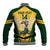 Custom South Africa Rugby Baseball Jacket 2023 World Cup Springboks Mascot - Wonder Print Shop