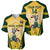 Custom South Africa Rugby Baseball Jersey 2023 World Cup Springboks Mascot - Wonder Print Shop