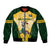 Custom South Africa Rugby Bomber Jacket 2023 World Cup Springboks Mascot - Wonder Print Shop