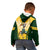 Custom South Africa Rugby Kid Hoodie 2023 World Cup Springboks Mascot - Wonder Print Shop