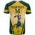 Custom South Africa Rugby T Shirt 2023 World Cup Springboks Mascot - Wonder Print Shop