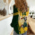 Custom South Africa Rugby Women Casual Shirt 2023 World Cup Springboks Mascot - Wonder Print Shop