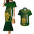 Custom South Africa Rugby Couples Matching Mermaid Dress and Hawaiian Shirt 2023 Go Champions Springboks With Protea - Wonder Print Shop