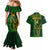 Custom South Africa Rugby Couples Matching Mermaid Dress and Hawaiian Shirt 2023 Go Champions Springboks With Protea - Wonder Print Shop