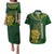 Custom South Africa Rugby Couples Matching Puletasi Dress and Hawaiian Shirt 2023 Go Champions Springboks With Protea - Wonder Print Shop