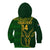 Custom South Africa Rugby Kid Hoodie 2023 Go Champions Springboks With Protea - Wonder Print Shop