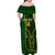 Custom South Africa Rugby Off Shoulder Maxi Dress 2023 Go Champions Springboks With Protea - Wonder Print Shop