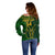 Custom South Africa Rugby Off Shoulder Sweater 2023 Go Champions Springboks With Protea - Wonder Print Shop